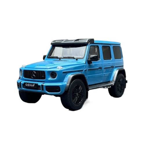 XGFFBAGB 1:18 Für G63 4X4 SUV Metallautomodell, Statische Dekoration, Geschenkkollektion(Blu,No Box) von XGFFBAGB