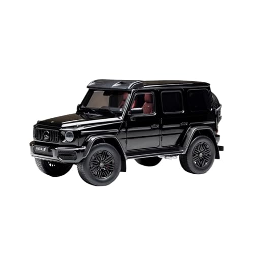 XGFFBAGB 1:18 Für G63 4x4 Diecast Modell Skala Auto Modell Geschenke Sammler(Black,with Box) von XGFFBAGB