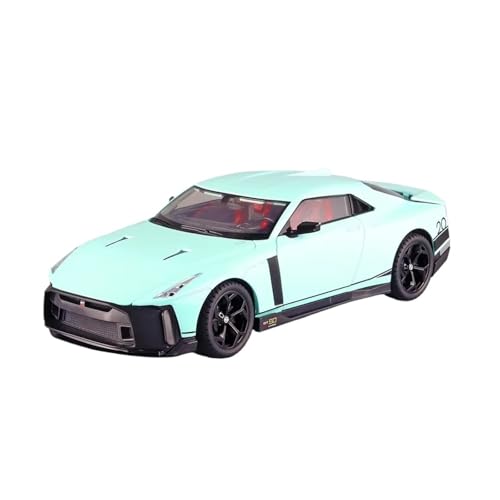 XGFFBAGB 1:18 Für GTR 50 Legierung Auto Druckguss Metall Modell Sound Und Licht Pull Back Spielzeug Sammlung Display Dekoration Geschenk(Green B,No Box) von XGFFBAGB