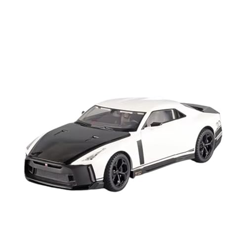 XGFFBAGB 1:18 Für GTR 50 Legierung Sport Auto Modell Diecast Metall Spielzeug Racing Modell(White,No Box) von XGFFBAGB