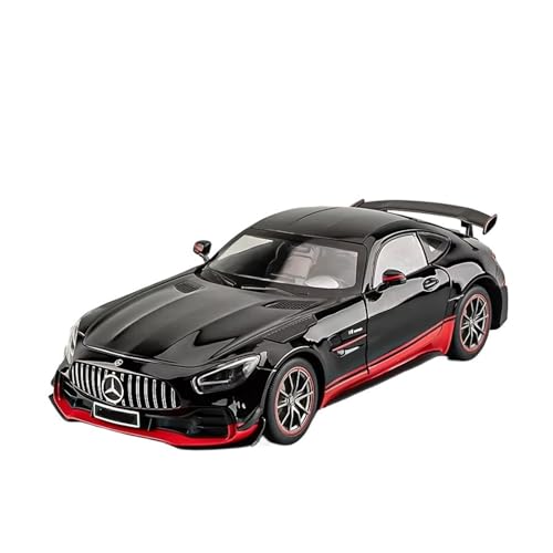 XGFFBAGB 1:18 Für GTR Dämon Legierung Modell Auto Spielzeug Druckguss Metall Casting Sound Und Licht Auto Spielzeug Fahrzeug(Black,No Box) von XGFFBAGB