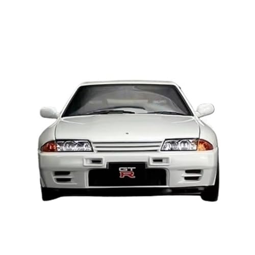 XGFFBAGB 1:18 Für GTR R32 V-Spec II Legierungsmodellauto(White,No Box) von XGFFBAGB