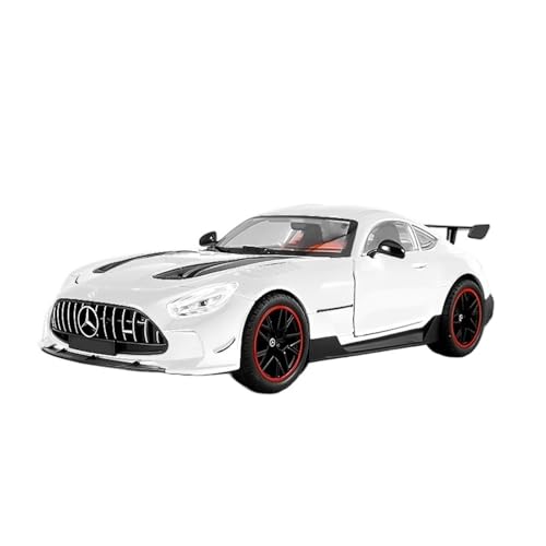 XGFFBAGB 1:18 Für GTR Sammlung Legierung Auto Diecast Fahrzeug Spielzeug Auto Geschenke(White,No Box) von XGFFBAGB