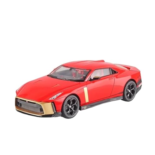 XGFFBAGB 1:18 Für GTR50 Legierung Sport Auto Modell Spielzeug Metall Druckguss Sound Und Licht Fahrzeuge Modell Sammlung Spielzeug Geschenke(Rosso,No Box) von XGFFBAGB