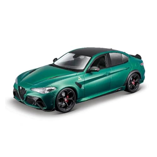 XGFFBAGB 1:18 Für Giulia Gtam Special Edition Sport Auto Modell Diecast Legierung Fahrzeug Spielzeug(Green,No Box) von XGFFBAGB