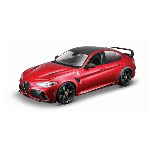 XGFFBAGB 1:18 Für Giulia Gtam Special Edition Sport Auto Modell Diecast Legierung Fahrzeug Spielzeug(Rosso,No Box) von XGFFBAGB