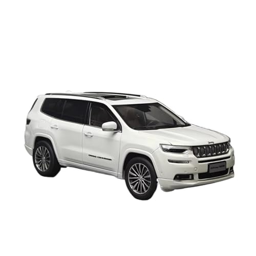 XGFFBAGB 1:18 Für Grand Commander SUV Metallautomodell, Statische Ausstellung, Geschenkkollektion(White,No Box) von XGFFBAGB