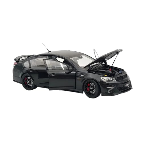 XGFFBAGB 1:18 Für HSV GTSR W1 Phantom Schwarz, Vollständig Geöffnete Türen, Druckgussmodelle, Autosammlung, Autogeschenk(No Box) von XGFFBAGB