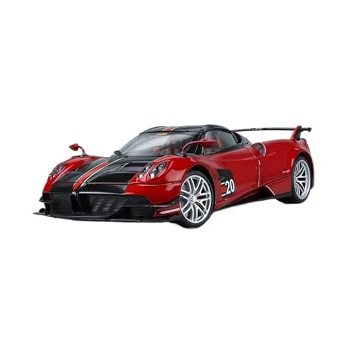 XGFFBAGB 1:18 Für Huayra BC Mit Carbon-Akzenten Modellauto(Rosso,No Box) von XGFFBAGB