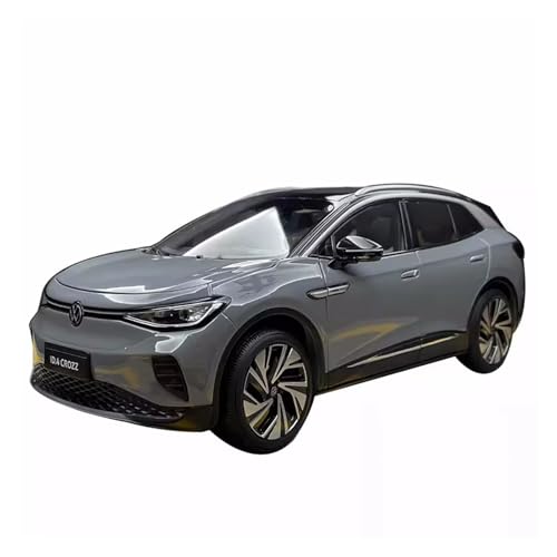 XGFFBAGB 1:18 Für Id4 Crozz SUV Legierung Auto Modell Sammlung Kann Helle Lichter Spielzeug Und Geschenke(Gray A,No Box) von XGFFBAGB