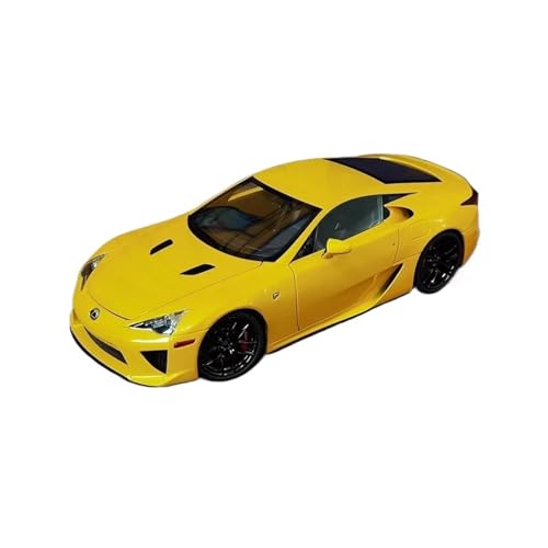 XGFFBAGB 1:18 Für LFA Legierung Volle Offene Auto Modell Sammlung Display Geschenke Für Freunde Und Familie(Yellow,with Box) von XGFFBAGB