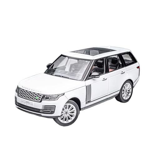 XGFFBAGB 1:18 Für LR SUV Geländewagen Legierung Modell Auto Diecast Statische Sammlung Geschenke(White B,No Box) von XGFFBAGB