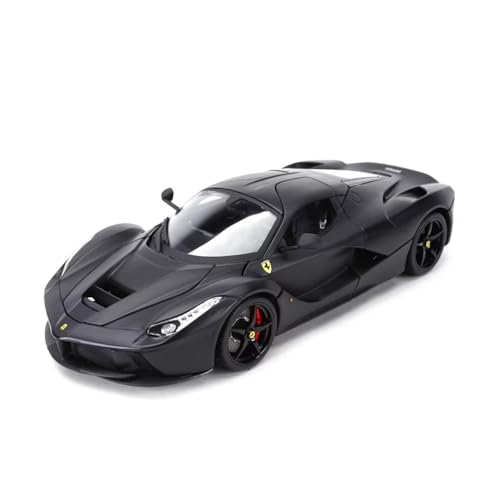 XGFFBAGB 1:18 Für Laferrari Refined Version Sportwagen Statische Druckgussfahrzeuge Sammlermodell Autospielzeug(Black,No Box) von XGFFBAGB