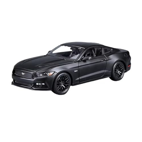 XGFFBAGB 1:18 Für Mustang Gt Sport Auto Diecast Modell Edition Legierung Fahrzeug Spielzeug Sammlung Dekoration Geschenk(Black,No Box) von XGFFBAGB