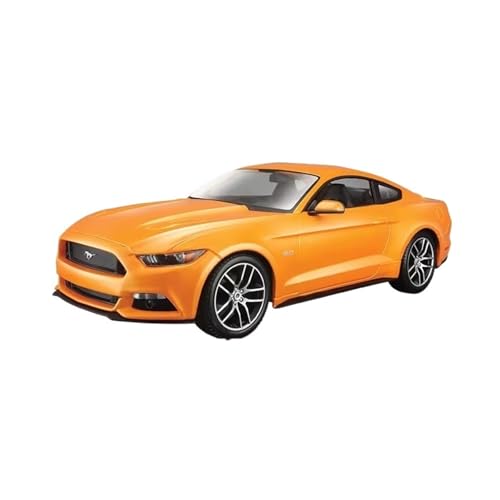 XGFFBAGB 1:18 Für Mustang Gt Sport Auto Diecast Modell Edition Legierung Fahrzeug Spielzeug Sammlung Dekoration Geschenk(Yellow,No Box) von XGFFBAGB