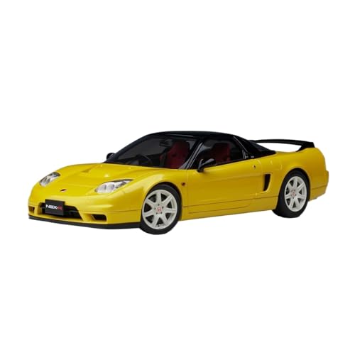 XGFFBAGB 1:18 Für NSX-R NA2-Automodell-Sportwagen-Sammlungsgeschenke(Yellow,No Box) von XGFFBAGB