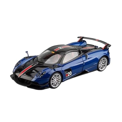 XGFFBAGB 1:18 Für Pagani Huayra BC Legierung Sport Modell Diecast Metall Racing Auto Fahrzeuge Modell Sammlung Sound Licht Spielzeug Geschenk(Blu,No Box) von XGFFBAGB