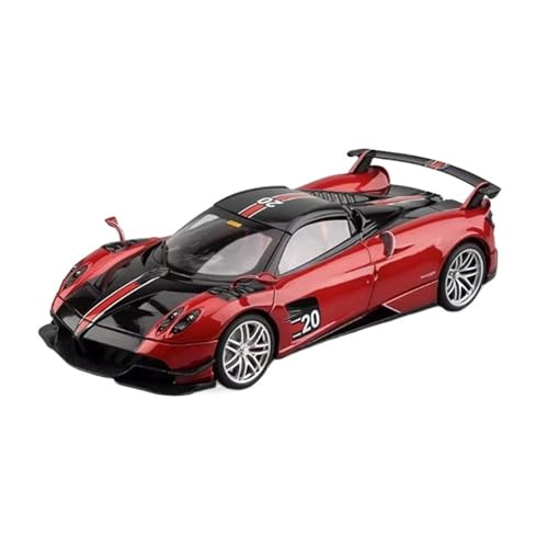 XGFFBAGB 1:18 Für Pagani Huayra BC Legierung Sport Modell Diecast Metall Racing Auto Fahrzeuge Modell Sammlung Sound Licht Spielzeug Geschenk(Rosso,No Box) von XGFFBAGB