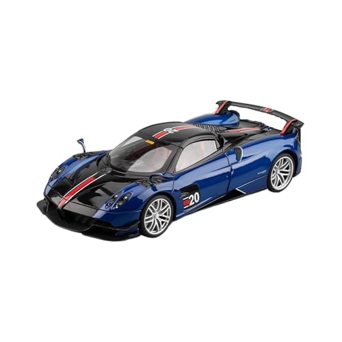 XGFFBAGB 1:18 Für Pagani Huayra BC Mit Carbon Akzenten Modellauto(Blu,No Box) von XGFFBAGB