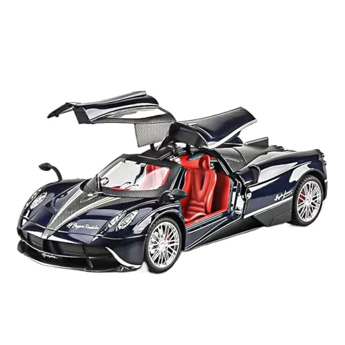 XGFFBAGB 1:18 Für Pagani Huayra Dinastia Legierung Modell Auto Spielzeug Druckguss Metall Casting Sound Und Licht Auto Spielzeug(Blu,No Box) von XGFFBAGB