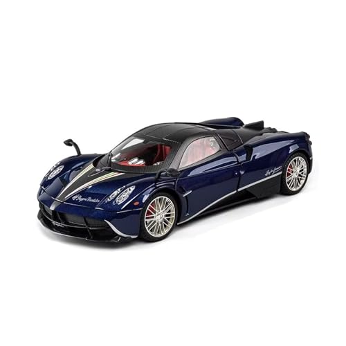 XGFFBAGB 1:18 Für Pagani Huayra Dinastia Racing Sport Auto Legierung Metall Druckguss Modell Spielzeug Auto Sound & Licht Sammlung Spielzeug Geschenk(Blu,with Box) von XGFFBAGB