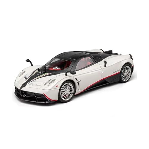 XGFFBAGB 1:18 Für Pagani Huayra Dinastia Racing Sport Auto Legierung Metall Druckguss Modell Spielzeug Auto Sound & Licht Sammlung Spielzeug Geschenk(White,with Box) von XGFFBAGB