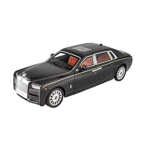 XGFFBAGB 1:18 Für Phantom Legierung Auto Modell Sound Und Licht Pull Back Spielzeug Auto Metall Sammlung Dekoration Geschenk(Black a,with Box) von XGFFBAGB