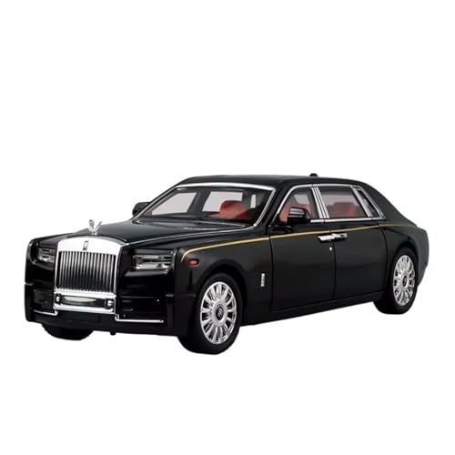 XGFFBAGB 1:18 Für Phantom Legierung Auto Modell Spielzeug Metall Druckguss Fahrzeuge Modell Sound Licht Mit Auto Spielzeug Geschenke(Black B,No Box) von XGFFBAGB