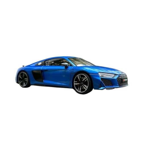 XGFFBAGB 1:18 Für R8 Cabrio 2021 Leistung Auto Legierung Auto Modell Unternehmen Display Zu Senden Freunde(Blu,No Box) von XGFFBAGB