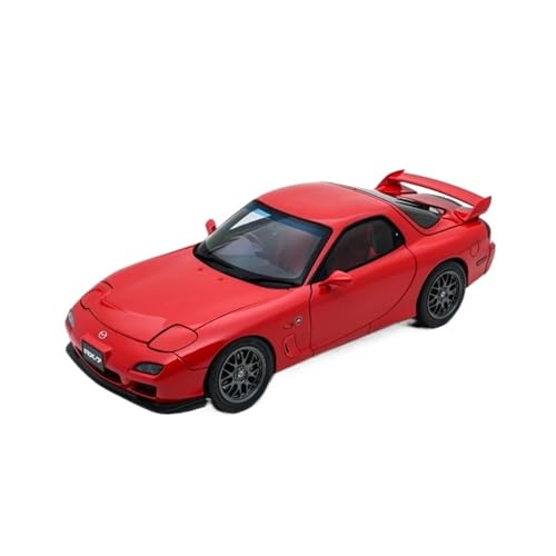 XGFFBAGB 1:18 Für RX7 Spirit R Legierung Modell Auto Modell Senden Freunde Geburtstag Geschenke Persönliche Sammlung(Rosso,No Box) von XGFFBAGB