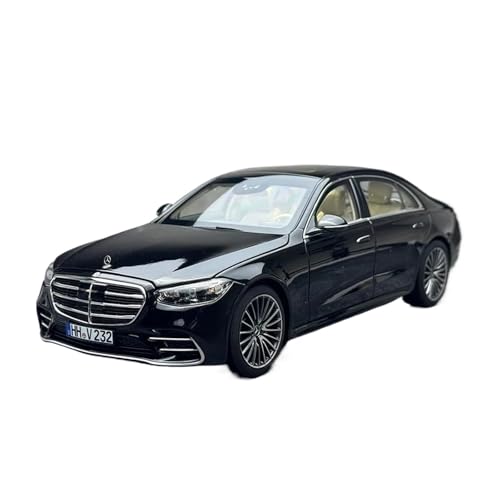 XGFFBAGB 1:18 Für S600 S-Klasse W223 Legierung Auto Modellauto Metall Geschenk(Black,No Box) von XGFFBAGB