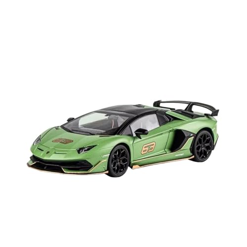 XGFFBAGB 1:18 Für SVJ63 Legierung Auto Spielzeugmodell Mit Sound & Lichteffekte - Für Spielzeit & Sammler Vergnügen(Green,No Box) von XGFFBAGB