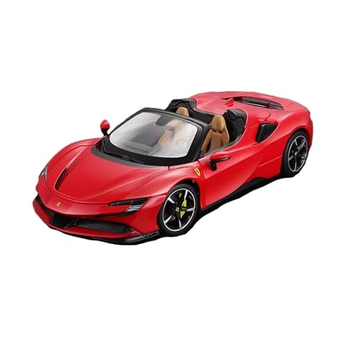 XGFFBAGB 1:18 Für Sf90 Spider Cabrio Legierung Miniatur Diecast Modell Sportwagen Spielzeug Geschenk(No Box) von XGFFBAGB