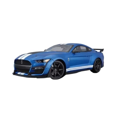 XGFFBAGB 1:18 Für Shelby GT500 Legierung Retro Auto Diecast Modell Edition Legierung Spielzeug Sammlung Spielzeug Geschenke(Blu,with Box) von XGFFBAGB