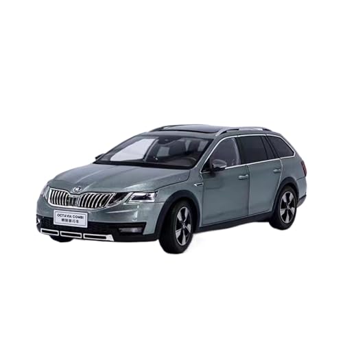 XGFFBAGB 1:18 Für Skoda Kodiaq Druckguss-Modellauto Als Sammlergeschenk(Gray Green.,No Box) von XGFFBAGB