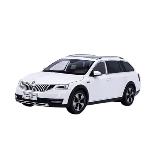 XGFFBAGB 1:18 Für Skoda Kodiaq Druckguss-Modellauto Als Sammlergeschenk(White,No Box) von XGFFBAGB