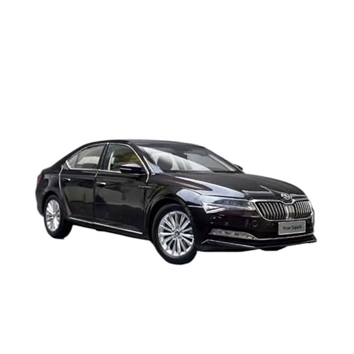 XGFFBAGB 1:18 Für Skoda Superb Diecast Modellauto Als Sammlerstück Geschenk(Black Purple,No Box) von XGFFBAGB