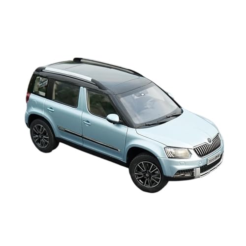 XGFFBAGB 1:18 Für Skoda Yeti Modellauto(Blu,No Box) von XGFFBAGB