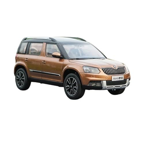 XGFFBAGB 1:18 Für Skoda Yeti Modellauto(Brass,No Box) von XGFFBAGB