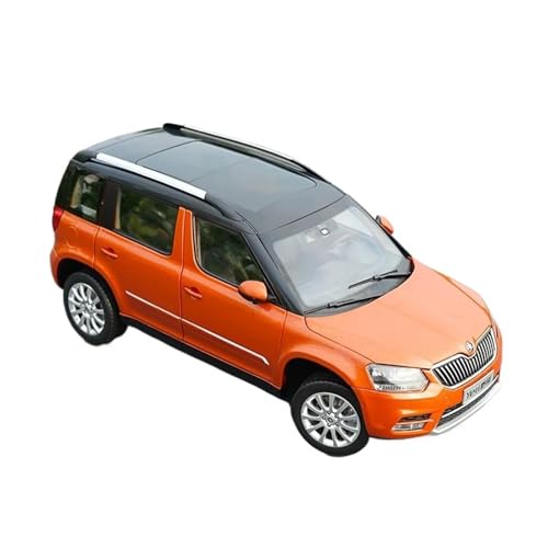 XGFFBAGB 1:18 Für Skoda Yeti Modellauto(Orange,No Box) von XGFFBAGB