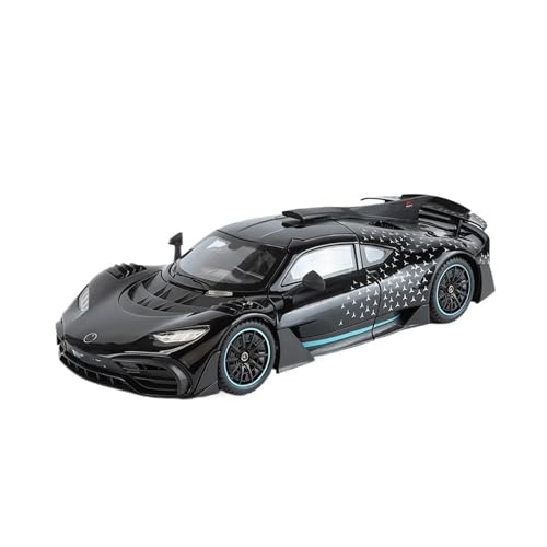 XGFFBAGB 1:18 Für Supercar Legierung Metall Dieacst Modell Auto Sound Und Licht Spielzeug Auto Sammlerstücke Geschenk(Black,with Box) von XGFFBAGB