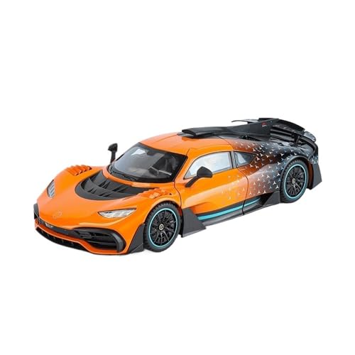 XGFFBAGB 1:18 Für Supercar Legierung Metall Dieacst Modell Auto Sound Und Licht Spielzeug Auto Sammlerstücke Geschenk(Orange,No Box) von XGFFBAGB