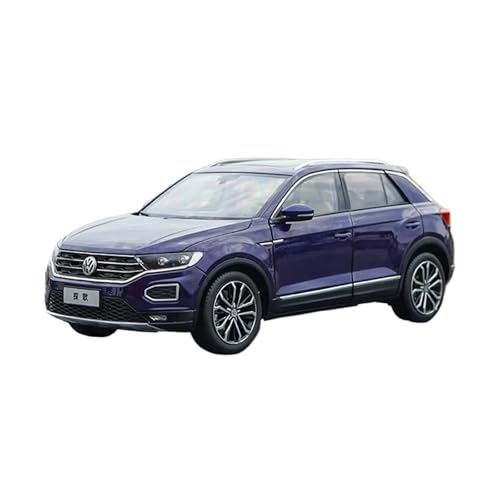 XGFFBAGB 1:18 Für T-ROC 280STI 2018 Legierung SUV Urban Off-Road Fahrzeug Modell Sammeln Spielzeug Geschenk Souvenir Statische Anzeige(Blu,No Box) von XGFFBAGB