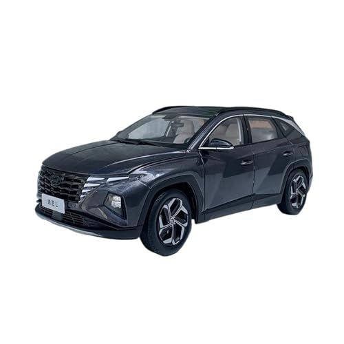 XGFFBAGB 1:18 Für Tucson Ltucsonl 2020 Fünfte Generation Legierung Auto Modell Sammlung Ornament Souvenir(Black Gray,No Box) von XGFFBAGB