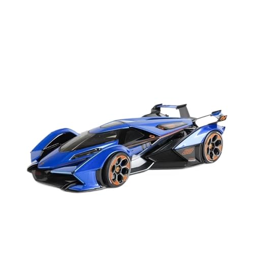 XGFFBAGB 1:18 Für V12 Vision Gran Turismo Sportwagen Statische Druckgussfahrzeuge Sammlermodell Autospielzeug(Blu,No Box) von XGFFBAGB