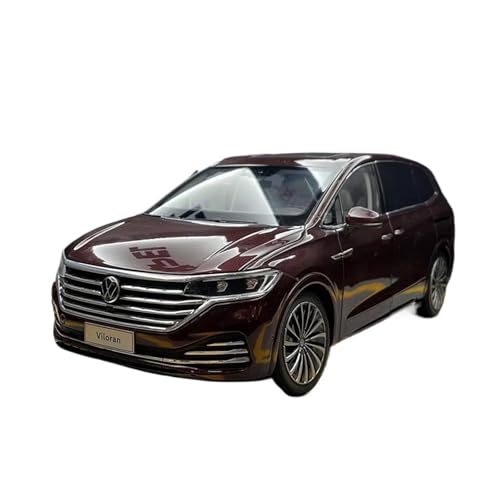 XGFFBAGB 1:18 Für Viloran Legierung Business MPV Auto Modell Druckguss Metall Fahrzeuge Auto Modell Sammlung Geschenke(Rosso,with Box) von XGFFBAGB