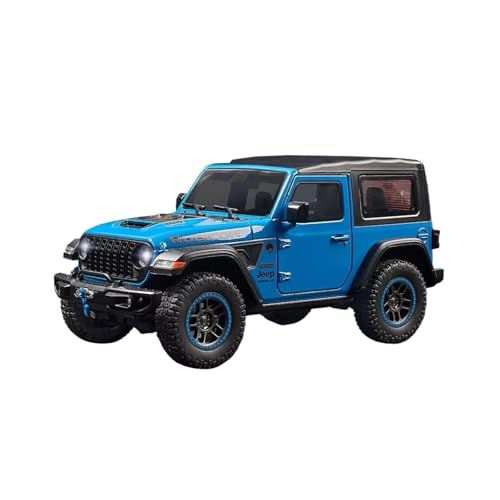 XGFFBAGB 1:18 Für Wrangler Rubicon Legierung Metall Diecast Modell Auto Sound & Licht Sammeln Hobbys Spielzeug Geschenke Dekoration(Blu,No Box) von XGFFBAGB