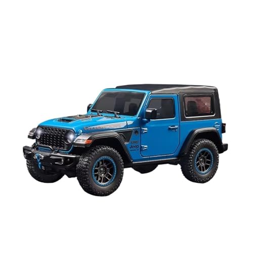 XGFFBAGB 1:18 Für Wrangler Rubicon Legierung Metall Druckguss Modell Auto Sound & Licht Sammeln Hobbies Spielzeug Geschenke Für Freund Dekoration(Blu,No Box) von XGFFBAGB