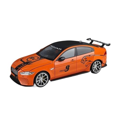 XGFFBAGB 1:18 Für XE SV Projekt 8 Legierung Auto Modell Mit Sound Licht Druckguss Spielzeug Geschenke Sammlung(Orange,No Box) von XGFFBAGB