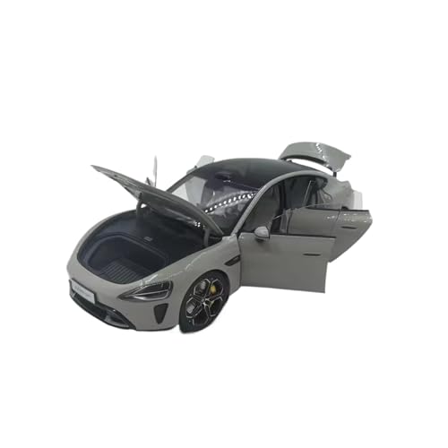 XGFFBAGB 1:18 Für Xiaomi SU7 Limousine Druckgusslegierung Statisches Automodell Fan-Kollektion Heimdekoration Metallornamente(Gray,No Box) von XGFFBAGB